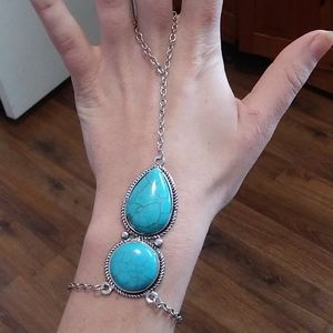 Free w/ purchase Turquoise slave bracelet